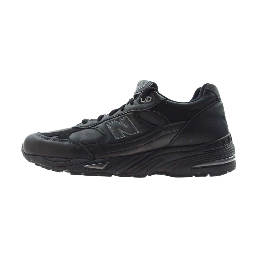 NEW BALANCE ニューバランス M991TK BEAUTY＆YOUTH 英国製 ABZORB 991 オールレザー ローカット スニーカー ブラック系 28.5cm【中古】