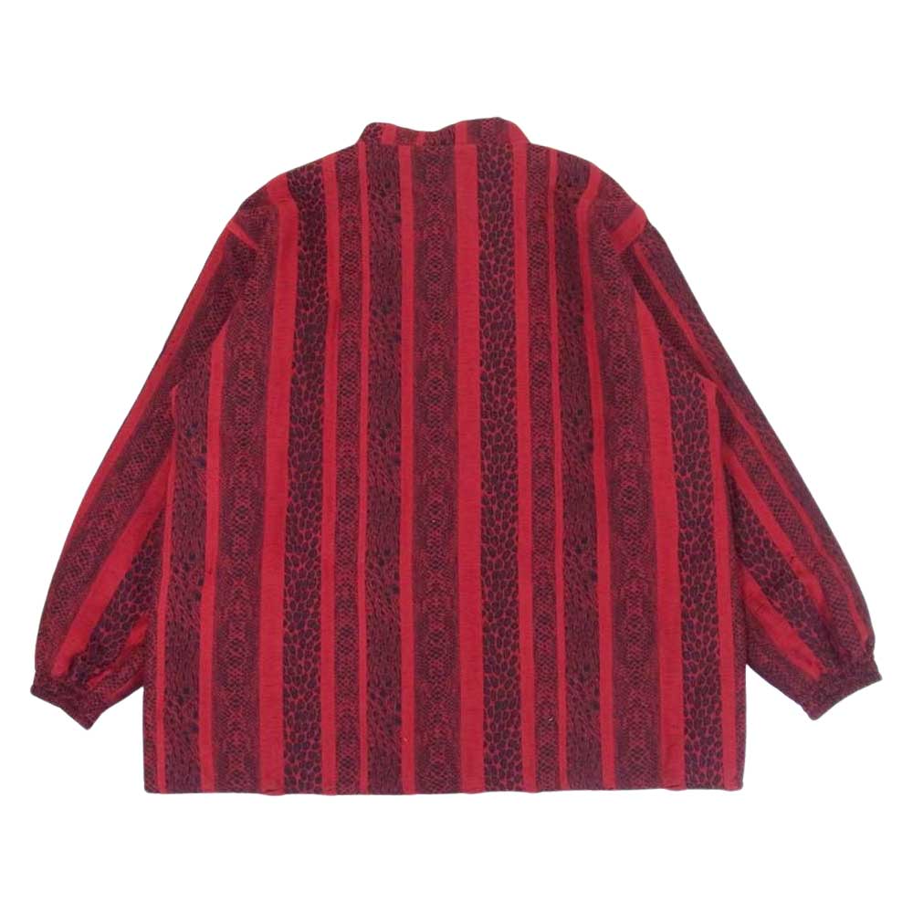 Needles ニードルス 19AW FK073 STAND COLLAR COAT スタンドカラー コート フルジップ ジャケット レッド系 S【中古】