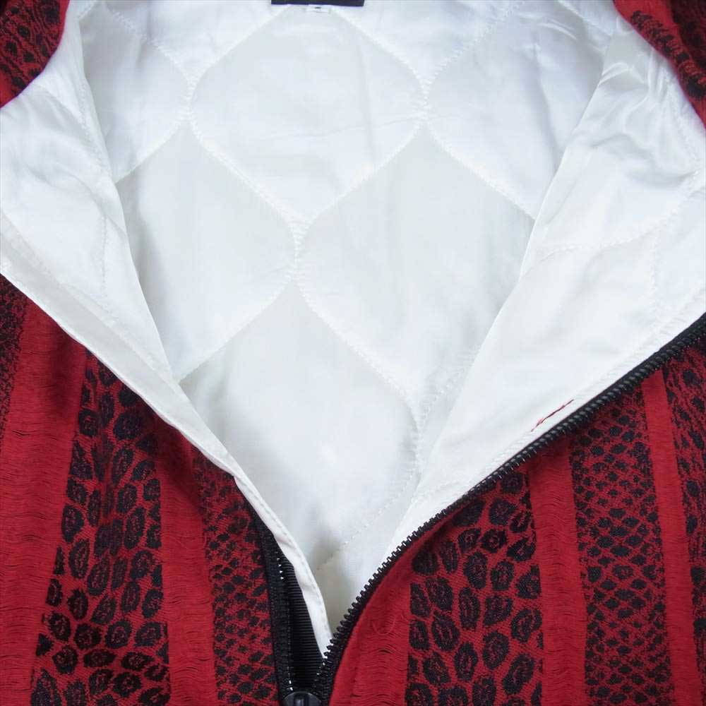 Needles ニードルス 19AW FK073 STAND COLLAR COAT スタンドカラー コート フルジップ ジャケット レッド系 S【中古】