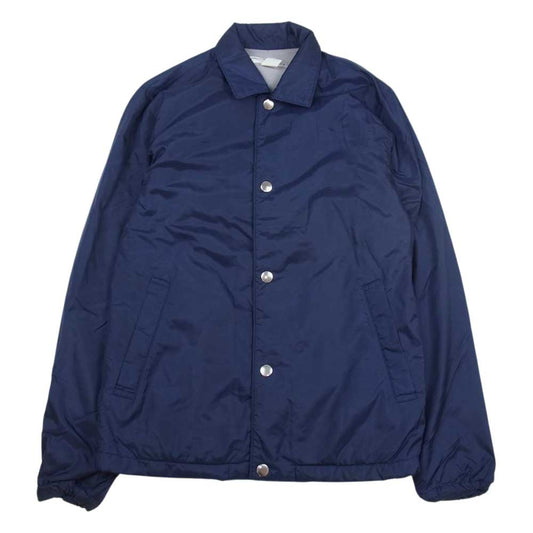 COMME des GARCONS コムデギャルソン SHIRT BOY 15AW W23919 バックロゴ 裏フリース コーチジャケット ネイビー系 S【中古】