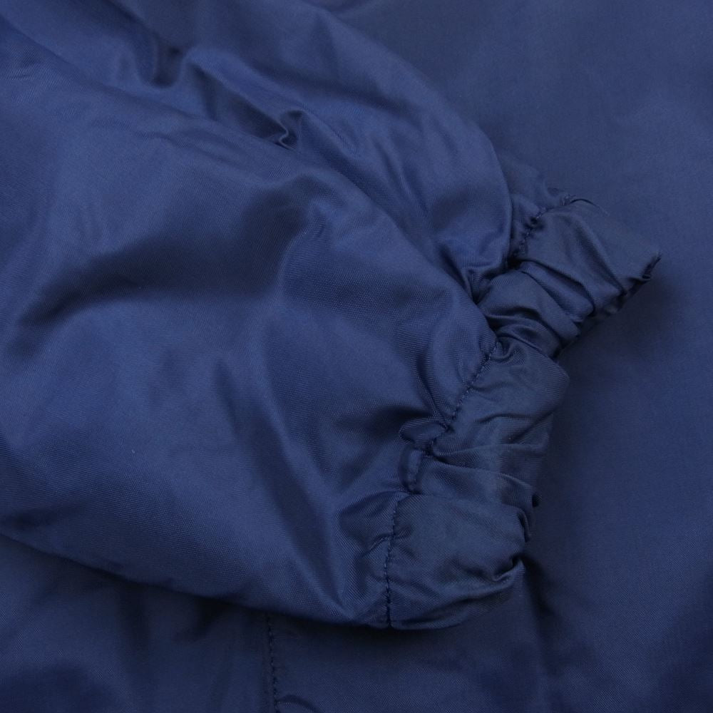 COMME des GARCONS コムデギャルソン SHIRT BOY 15AW W23919 バックロゴ 裏フリース コーチジャケット ネイビー系 S【中古】