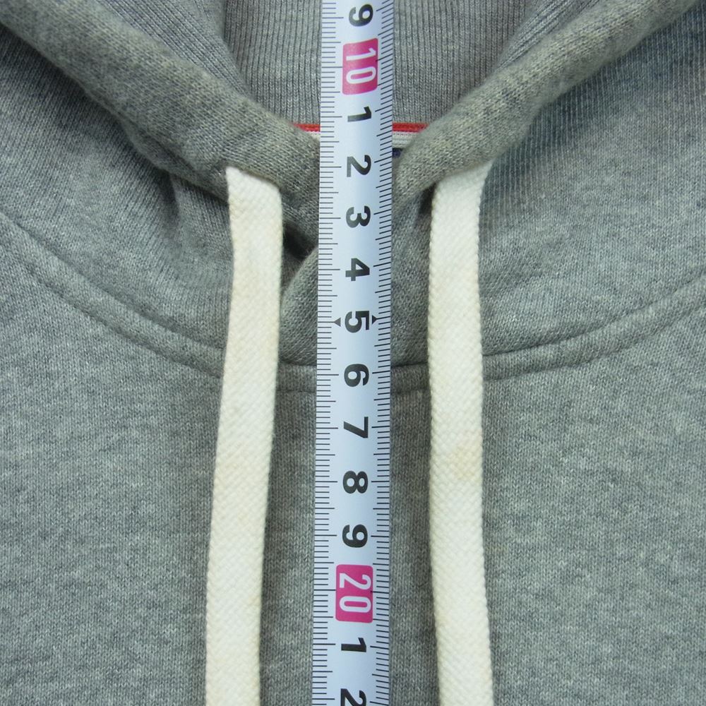 THOM BROWNE トムブラウン 01113C6002 4BAR HOODIE PULLOVER 4ライン プルオーバ― スウェット パーカー フーディ グレー系【中古】