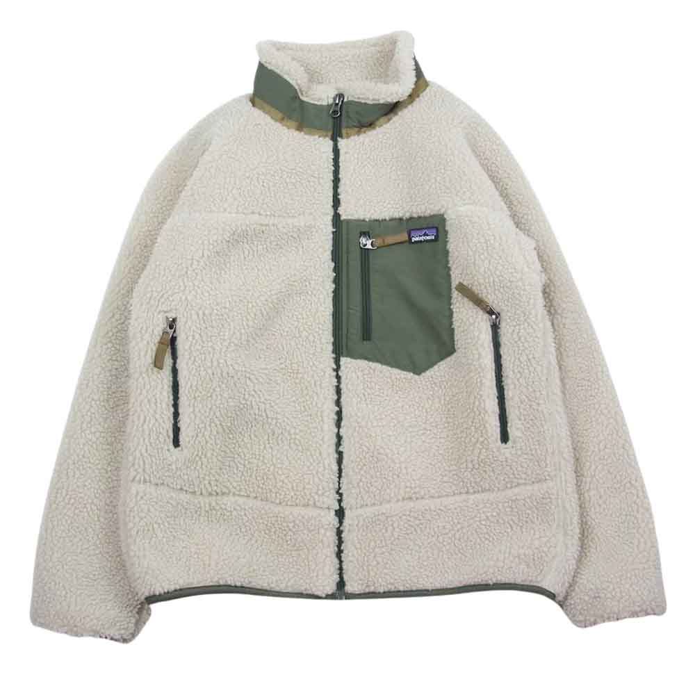 patagonia パタゴニア 65625FA20 Kids Retro X Jacket キッズ レトロX フリース ジャケット ベージュ系 L【中古】