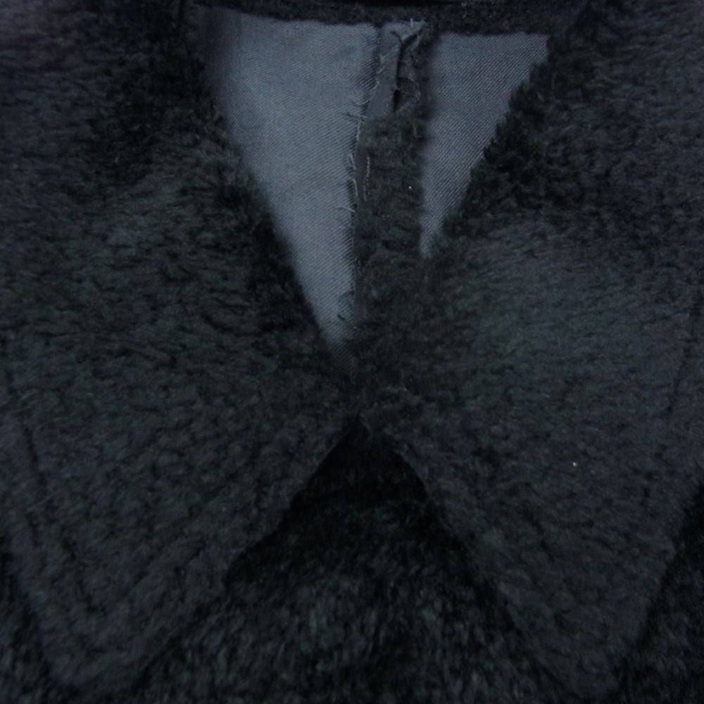 COMME des GARCONS HOMME PLUS コムデギャルソンオムプリュス 02AW PG-C010 四つの黒期 アーカイブ ボア フリース ピーコート ブラック系 M【美品】【中古】