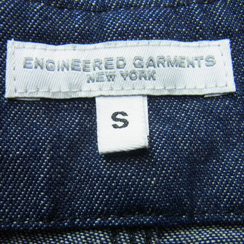 Engineered Garments エンジニアードガーメンツ Overalls 8oz Denim デニム オーバーオール インディゴブルー系 S【美品】【中古】