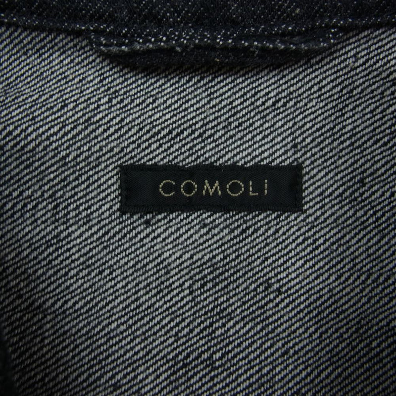 COMOLI コモリ 21ss V01-01001 ウォッシュド