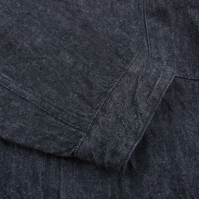 コモリ　デニムジャケット　サイズ3  21SS comoli ブラック　新品