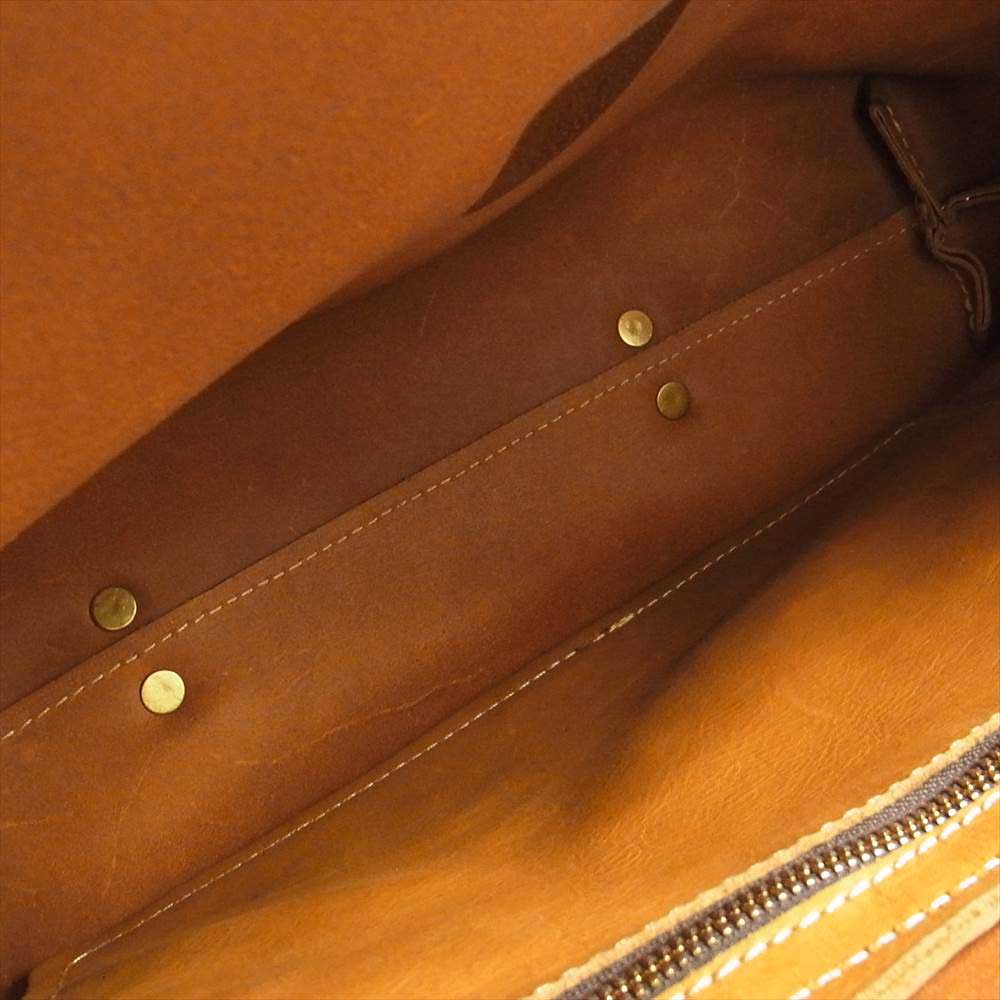 HERZ ヘルツ ソフトダレスバッグ 3way ビジネス ショルダー バックパック リュック Mサイズ ブラウン系【中古】