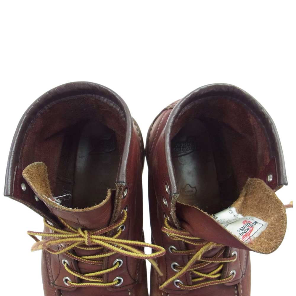RED WING レッドウィング 9106 CLASSIC WORK IRISH SETTER アイリッシュセッター ブーツ ブラウン系 26.0cm【中古】