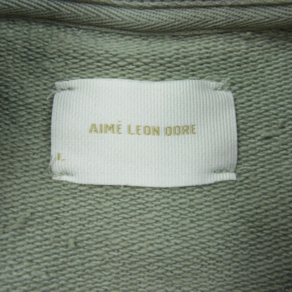 エメ レオン ドレ Tonal Unisphere Crewneck Sweatshirt スウェット グリーン系 L【中古】
