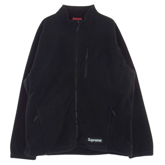 Supreme シュプリーム 22AW Polartec Zip Jacket フリース ジップ ジャケット ブラック系 XL【新古品】【未使用】【中古】