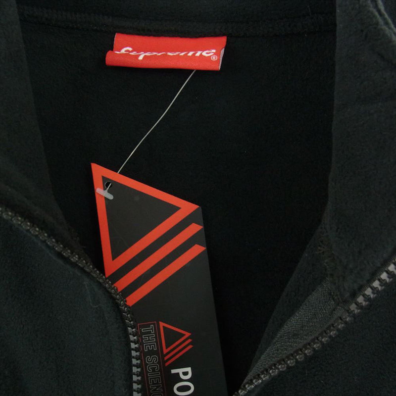 Supreme シュプリーム 22AW Polartec Zip Jacket フリース ジップ ジャケット ブラック系 XL【新古品】【未使用】【中古】
