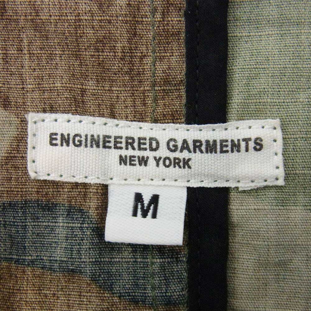 Engineered Garments エンジニアードガーメンツ LOFTMAN別注 Unlined Andover Jacket Ripstop Woodland Camo アンラインド アンドーバー ジャケット リップストップ 迷彩 カーキ系 M【中古】