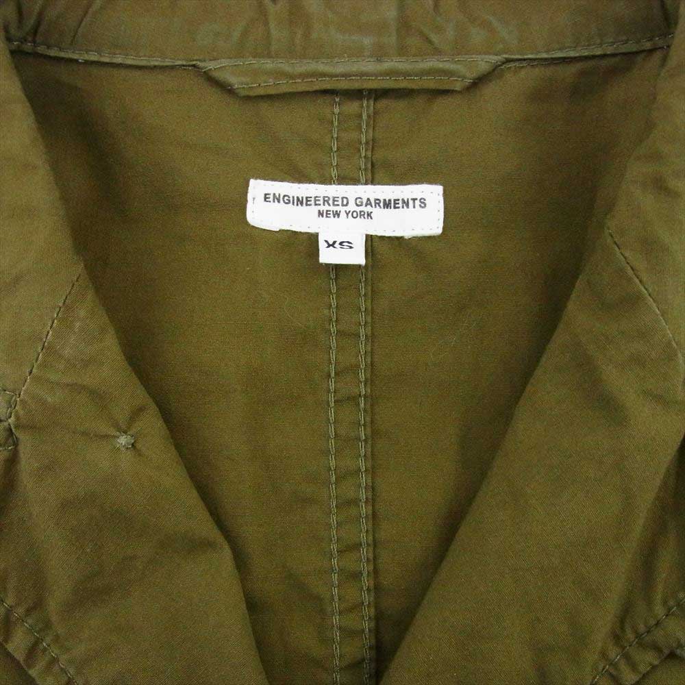 Engineered Garments エンジニアードガーメンツ Bedford Jacket ベッドフォード ジャケット コットン オリーブ系 XS【中古】