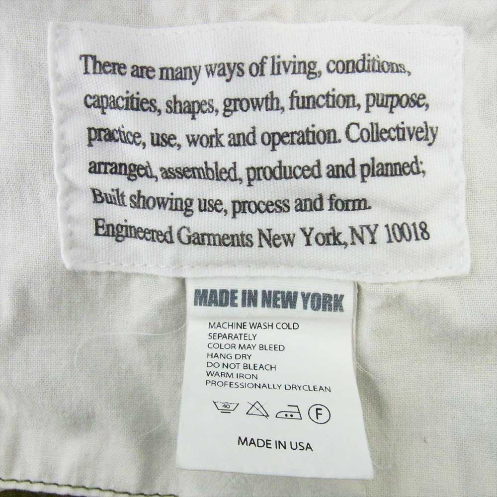 Engineered Garments エンジニアードガーメンツ Bedford Jacket ベッドフォード ジャケット コットン オリーブ系 XS【中古】