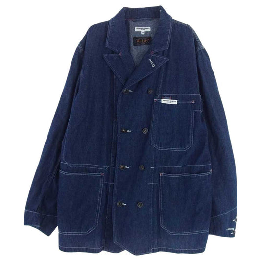 Engineered Garments エンジニアードガーメンツ BEAMS+別注 RAIL ROADER JACKET デニム カバーオール ジャケット インディゴブルー系 XS【中古】