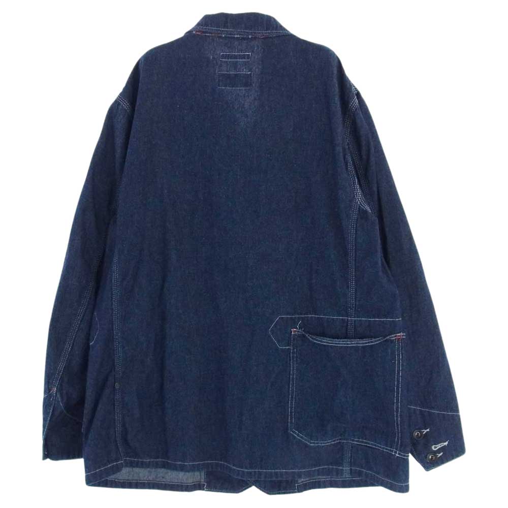 Engineered Garments エンジニアードガーメンツ BEAMS+別注 RAIL ROADER JACKET デニム カバーオール ジャケット インディゴブルー系 XS【中古】