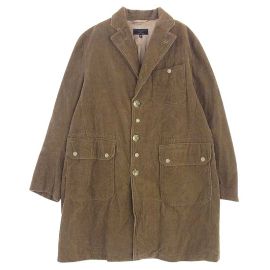 Engineered Garments エンジニアードガーメンツ FREAK'S STORE別注 コーデュロイ チェスター ペリーコート  ライトブラウン系 M【中古】