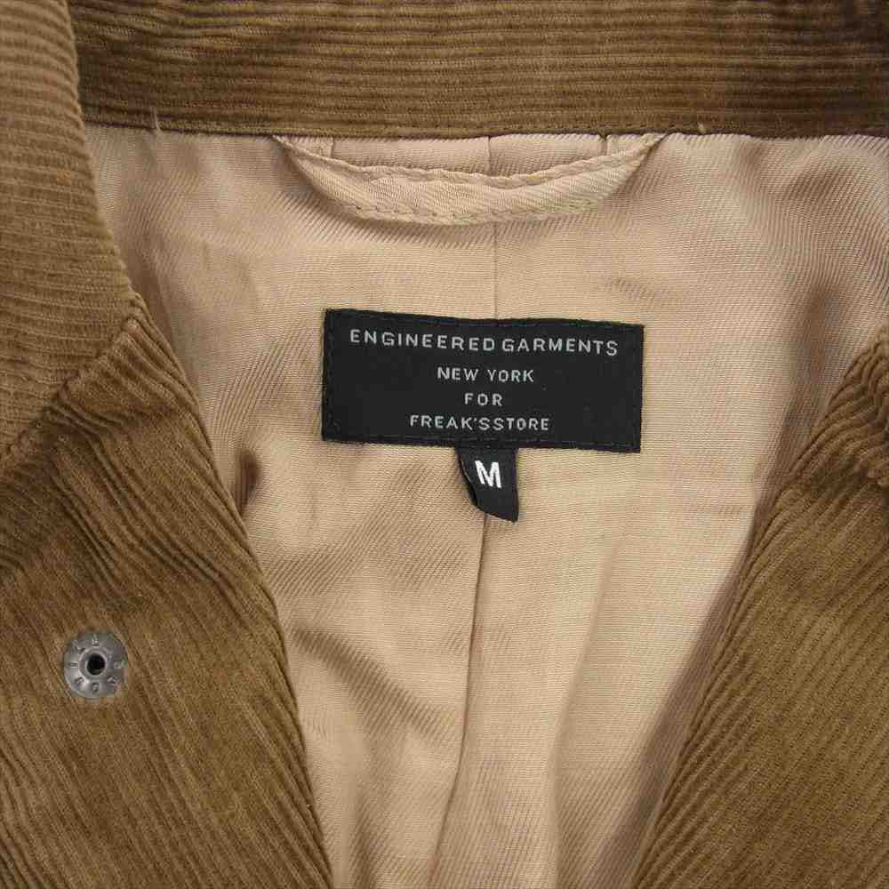 フリークスストア別注　エンジニアドガーメンツ　コーデュロイチェスターペリーコート Engineered Garments エンジニアードガーメンツ FREAK'S STORE別注