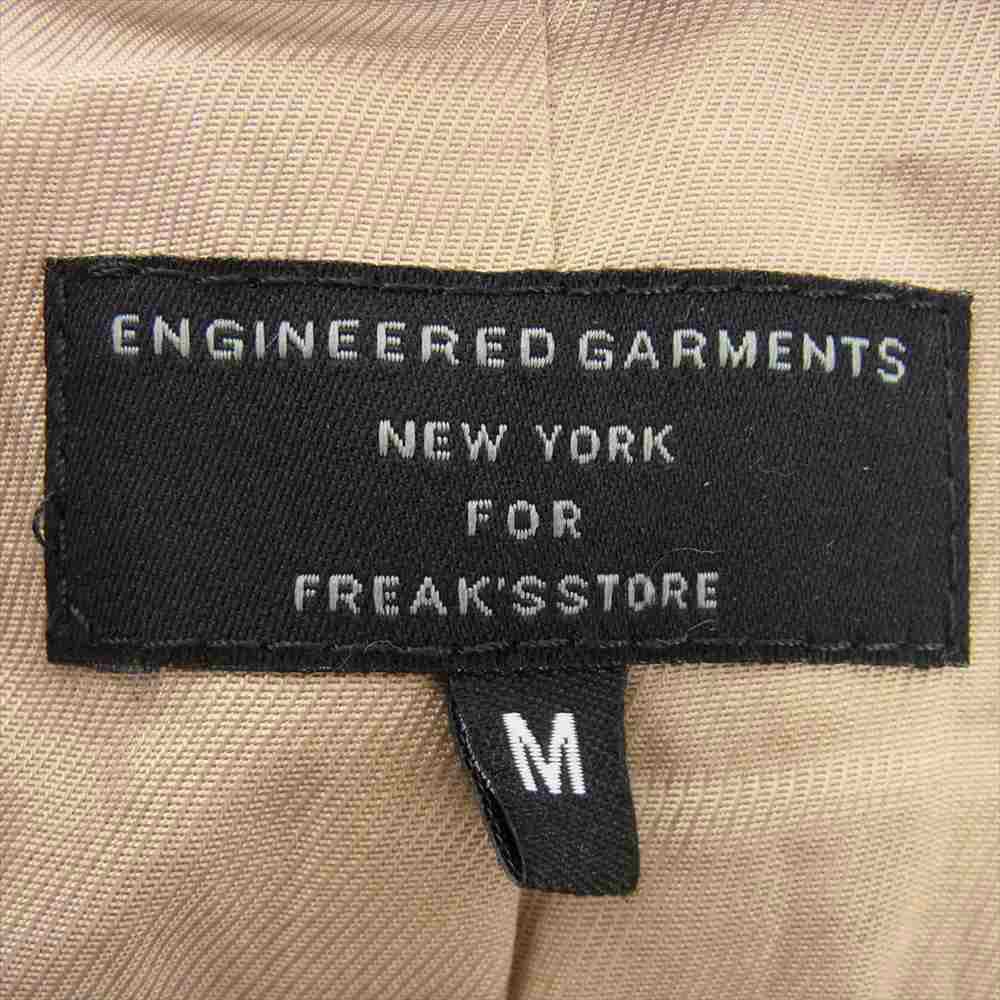 Engineered Garments エンジニアードガーメンツ FREAK'S STORE別注 コーデュロイ チェスター ペリーコート  ライトブラウン系 M【中古】