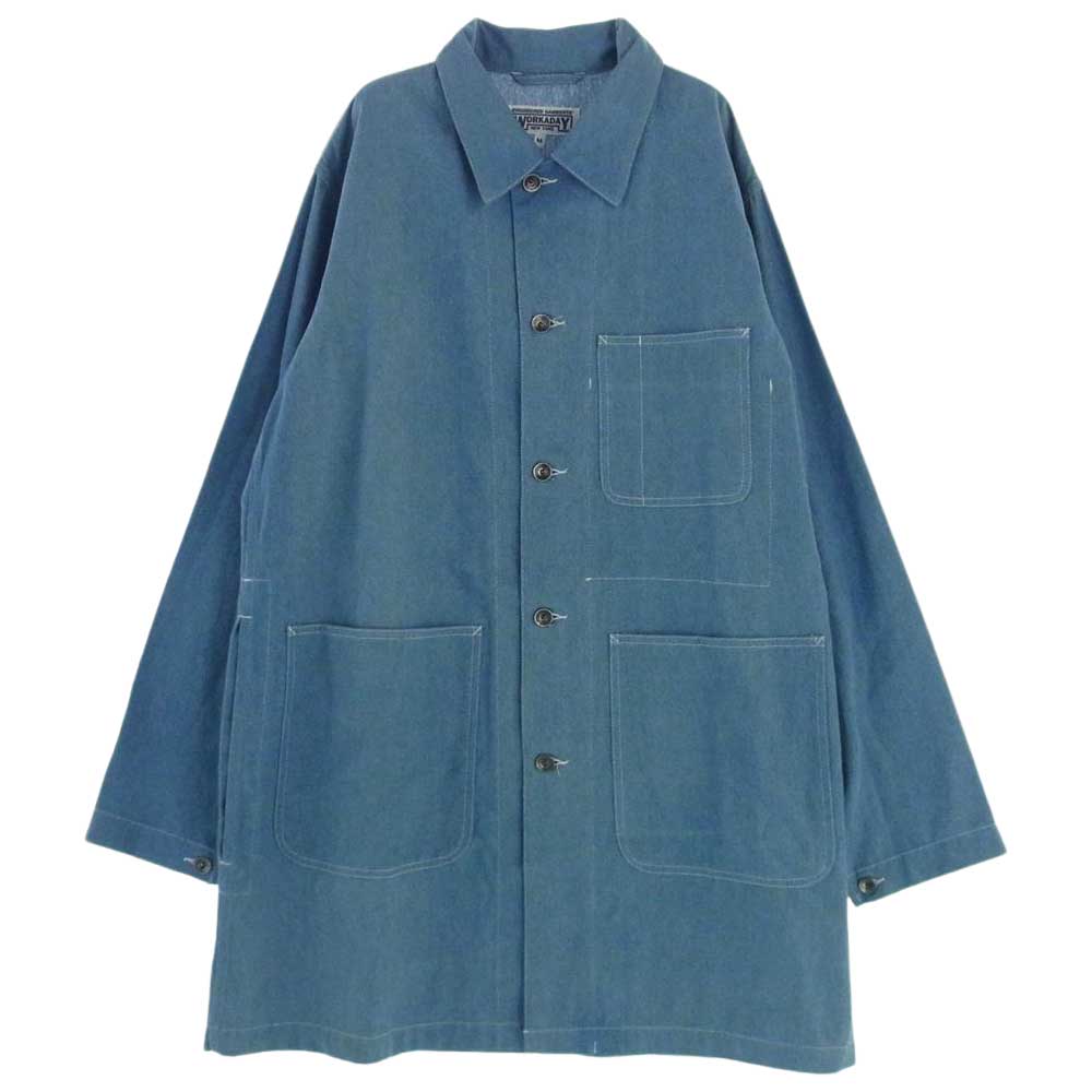 Engineered Garments エンジニアードガーメンツ WORKADAY デニム カバーオール ワークコート インディゴブルー系 M【中古】