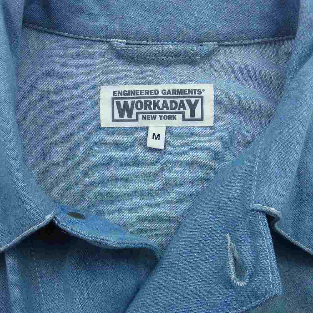 Engineered Garments エンジニアードガーメンツ WORKADAY デニム カバーオール ワークコート インディゴブルー系 M【中古】