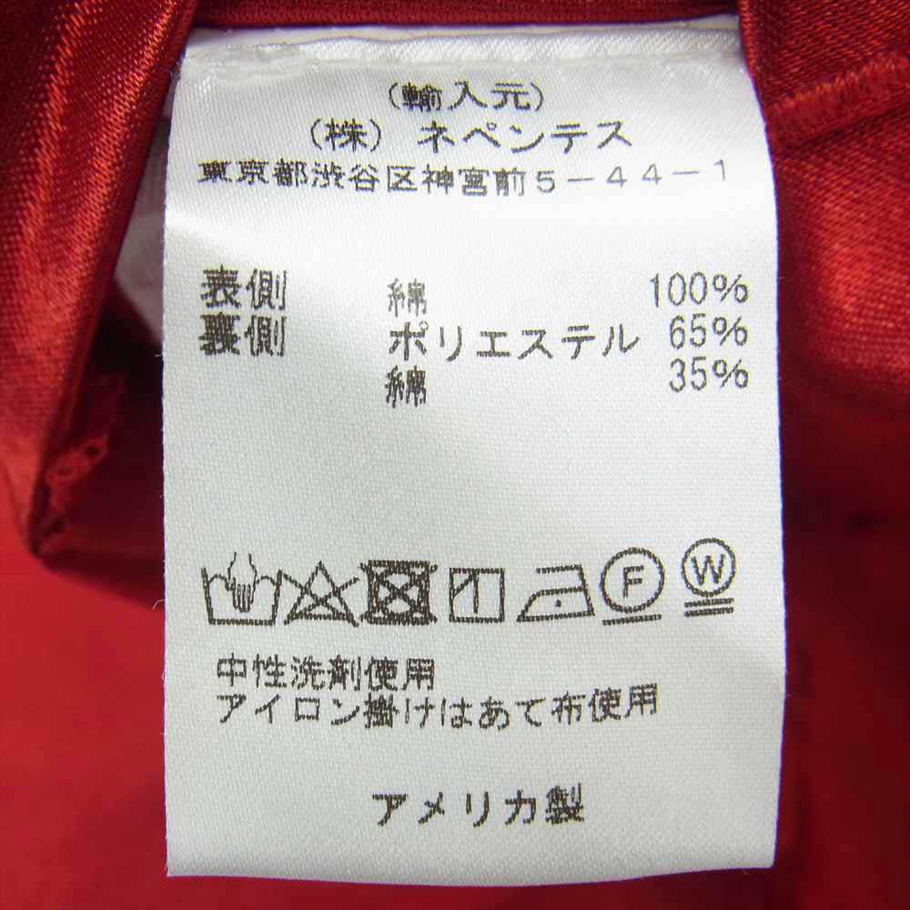 Engineered Garments エンジニアードガーメンツ 18AW Reversible Vest-Big Plaid NOMA t.d. 総柄 リバーシブル ベスト レッド系 L【中古】