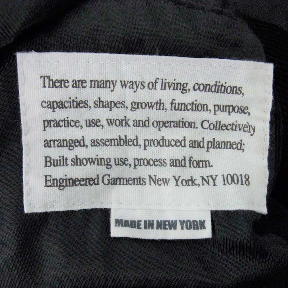 Engineered Garments エンジニアードガーメンツ Andover Jacket Corduroy コーデュロイ アンドーバー ジャケット ブラック系 XS【中古】