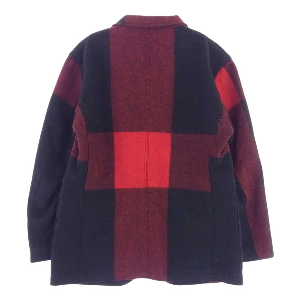 Engineered Garments エンジニアードガーメンツ WOOLRICH ウールリッチ BEDFORD JACKET BUFFALO CHECK ベッドフォードジャケット バッファロー ブラック系 ワインレッド系 S【中古】