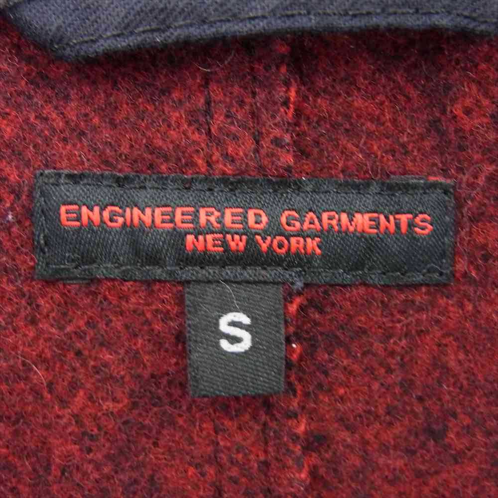 Engineered Garments エンジニアードガーメンツ WOOLRICH ウールリッチ BEDFORD JACKET BUFFALO CHECK ベッドフォードジャケット バッファロー ブラック系 ワインレッド系 S【中古】