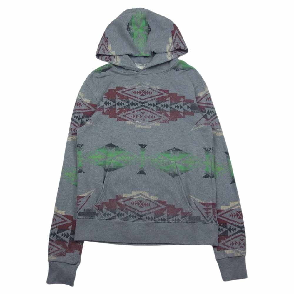 RALPH LAUREN ラルフローレン Denim & Supply デニムアンドサプライ ネイティブ スウェット パーカー グレー系 S【中古】