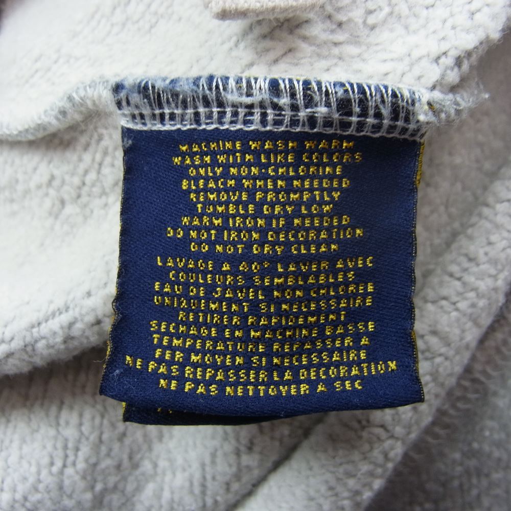 RALPH LAUREN ラルフローレン rugby ラグビー スカル ドクロ スウェット パンツ グレー系 S【中古】