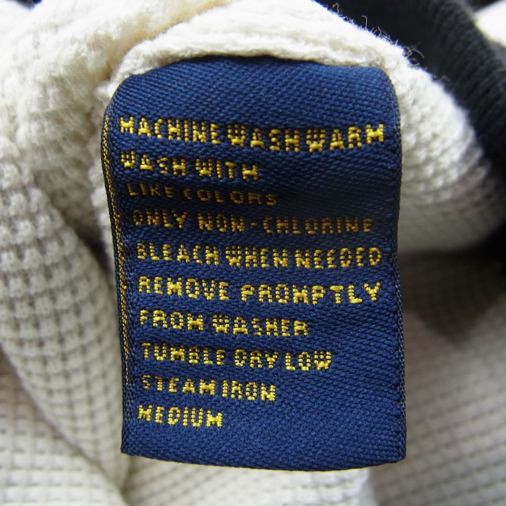 RALPH LAUREN ラルフローレン rugby ラグビー スカル ドクロ フルジップ スウェットパーカー ブラック系 S【中古】