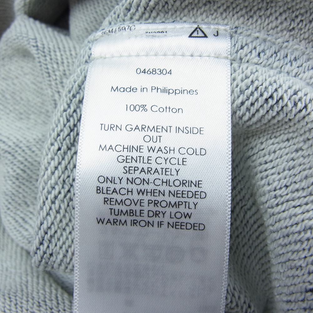 RALPH LAUREN ラルフローレン スウェット ウエスタン シャツ 裏地ネイティブ切替 インディゴブルー系 S【中古】