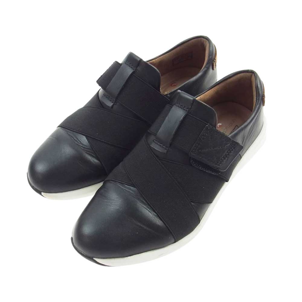 Clarks クラークス  Clarks Un Rio Strap アンリオ ストラップ シューズ ブラック系 22.5cm【中古】