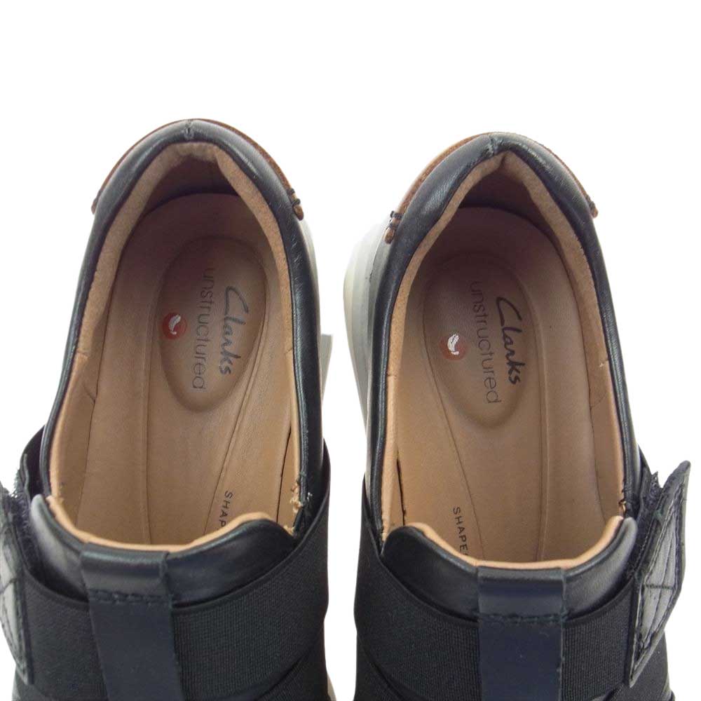 Clarks クラークス  Clarks Un Rio Strap アンリオ ストラップ シューズ ブラック系 22.5cm【中古】