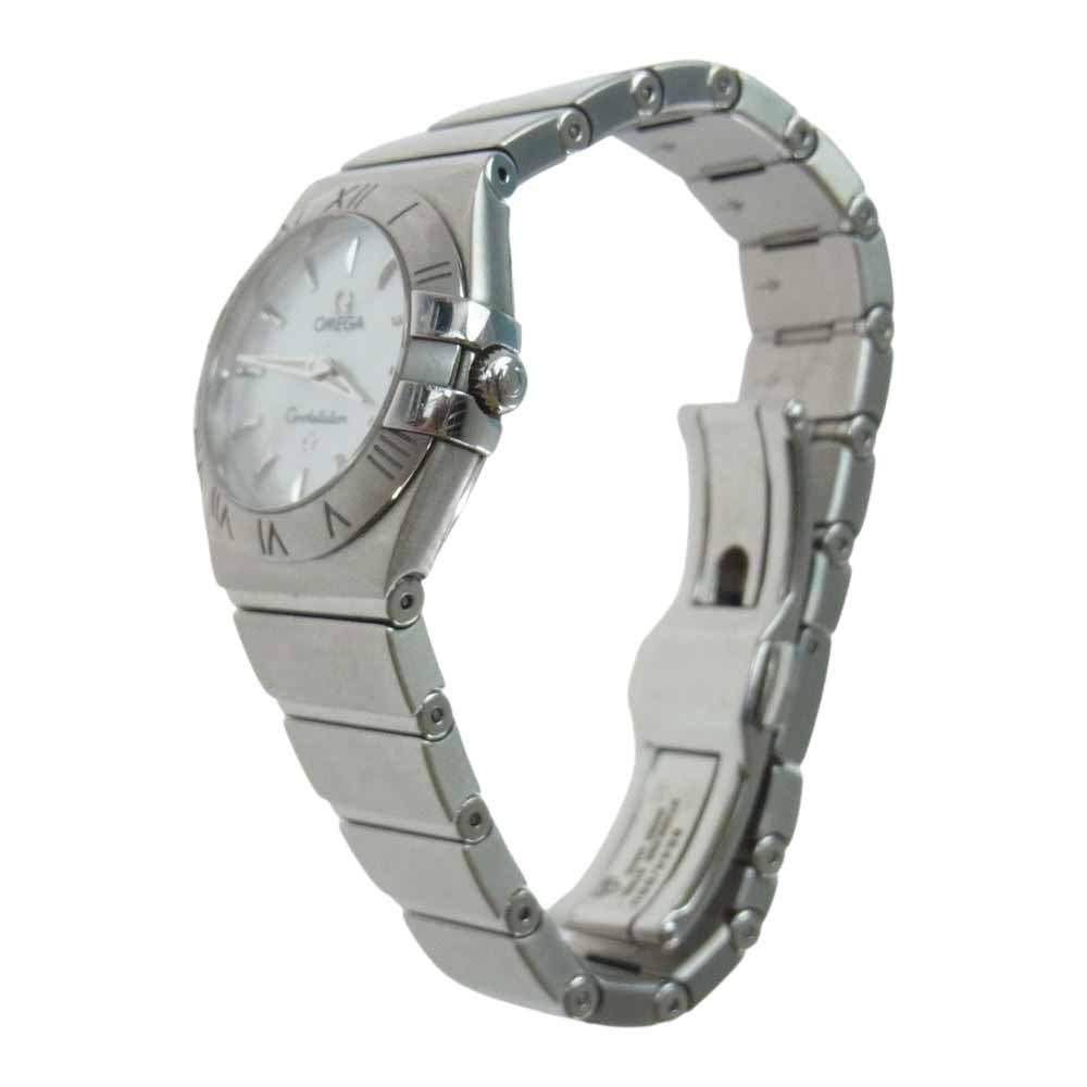 OMEGA オメガ 123.10.24.60.05.001 CONSTELLATION QUARTZ コンステーション ブラッシュ 24MM クォーツ 時計 ウォッチ シルバー系【中古】