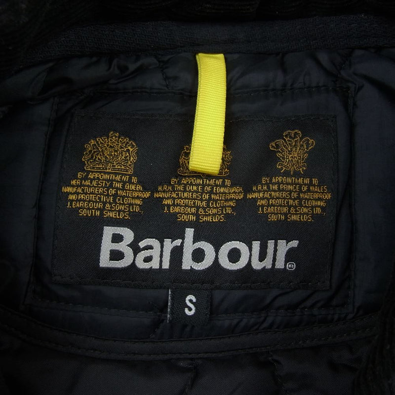 Barbour バブアー 1202117 Quilted Jacket キルティング ジャケット ブラック系 S【中古】