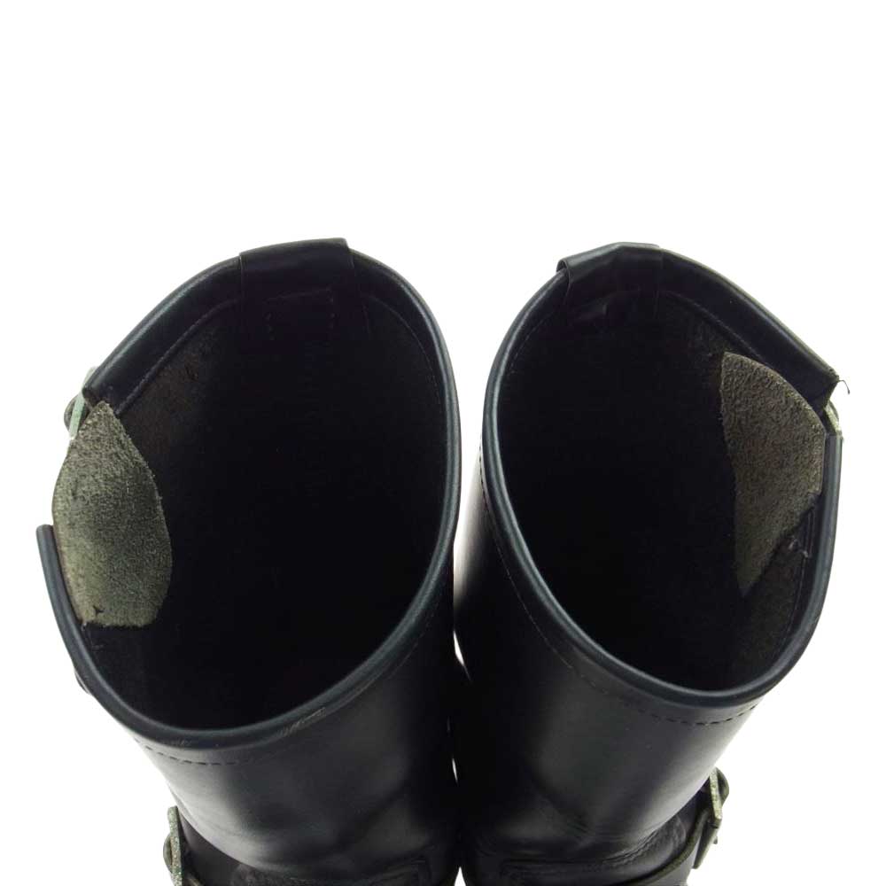 RED WING レッドウィング 2268 ENGINEER BOOT エンジニア ブーツ ブラック系 26.5cm【中古】