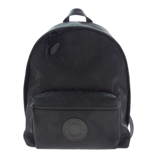 BURBERRY バーバリー 8030714/A1189 JET TB モノグラム デイパック ジェット バックパック リュック ブラック系【美品】【中古】