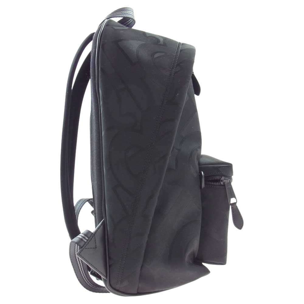 BURBERRY バーバリー 8030714/A1189 JET TB モノグラム デイパック ジェット バックパック リュック ブラック系【美品】【中古】