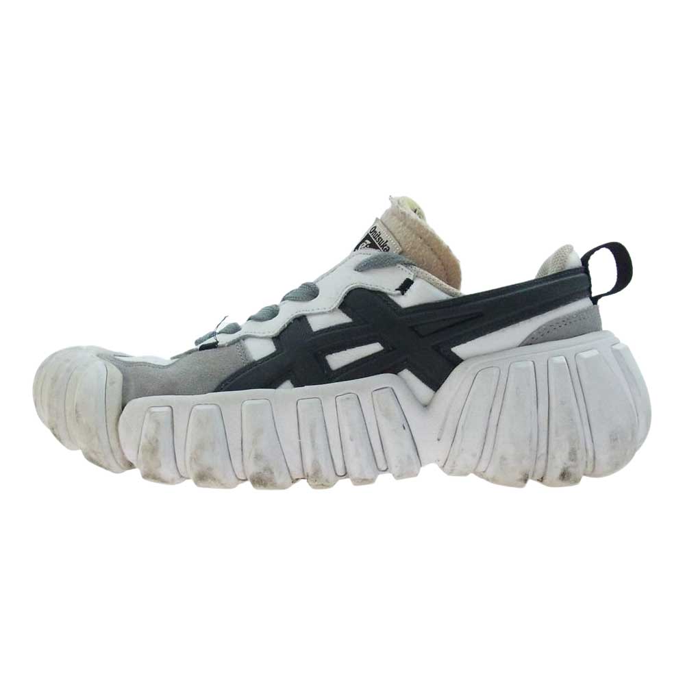 ONITSUKA TIGER オニツカタイガー 1183B421-100 DENTIGRE LS デンティグレ ローカット スニーカー ブラック系 グレー系 26.0cm【中古】