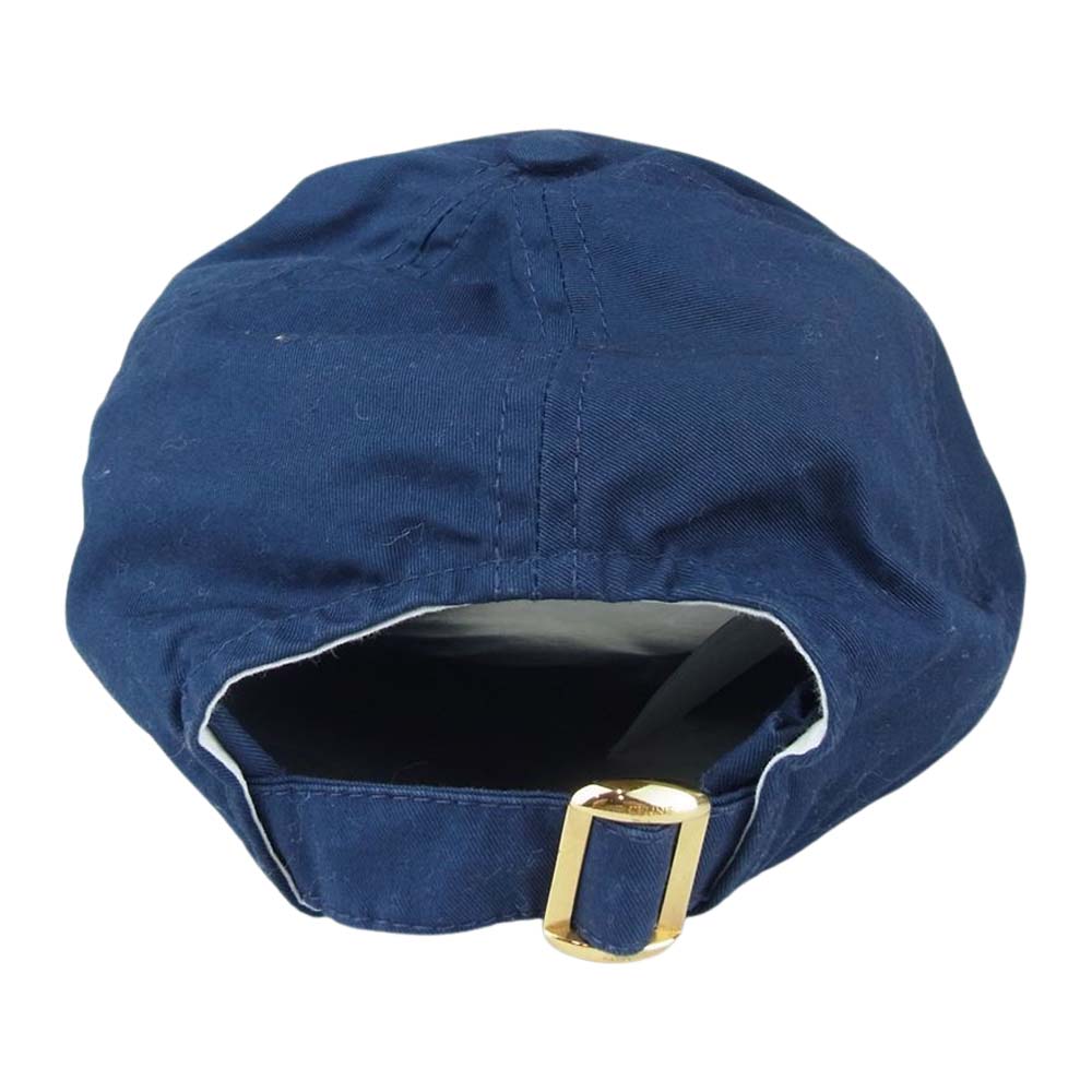 CELINE セリーヌ 2AUT6969P 国内正規品 トリオンフ ベースボール キャップ ネイビー系 L【中古】
