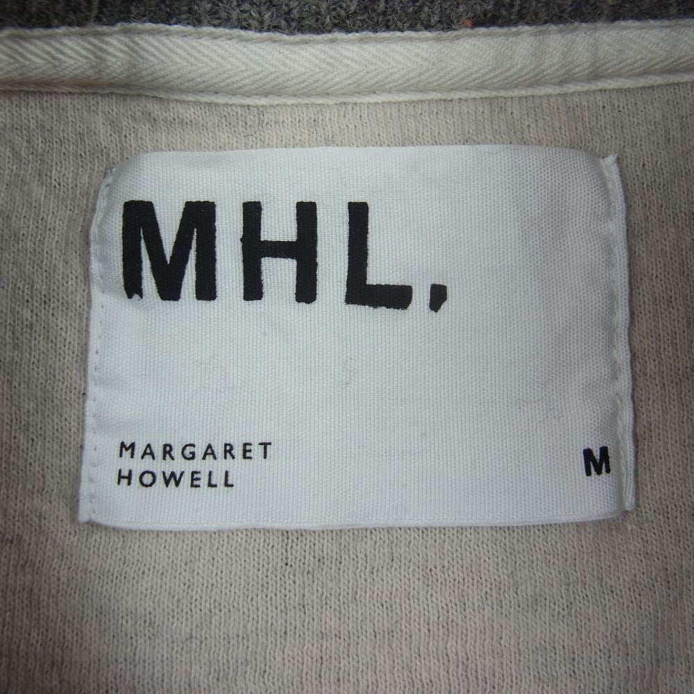 MARGARET HOWELL マーガレットハウエル 596-8266508 MHL クルーネック ウール ニット グレー系 M【中古】