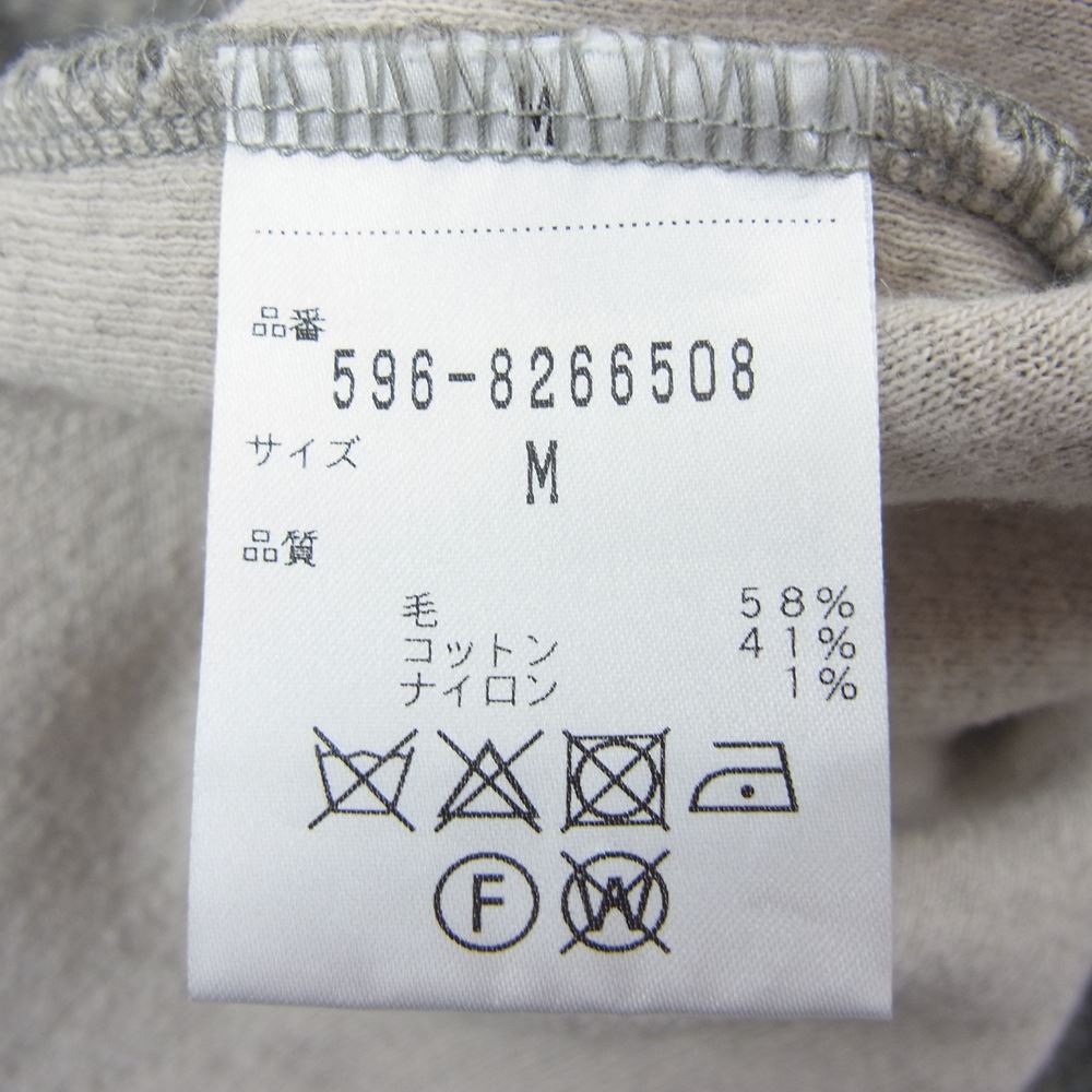 MARGARET HOWELL マーガレットハウエル 596-8266508 MHL クルーネック ウール ニット グレー系 M【中古】
