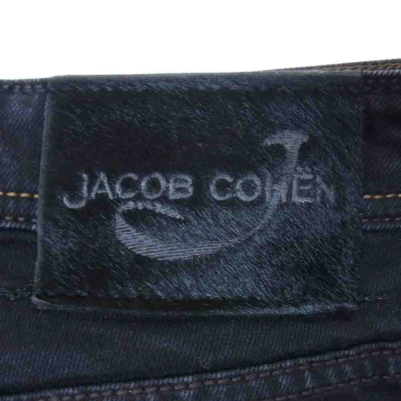 JACOB COHEN ヤコブコーエン ボタンフライ ブラック デニム パンツ ブラック系 31【中古】