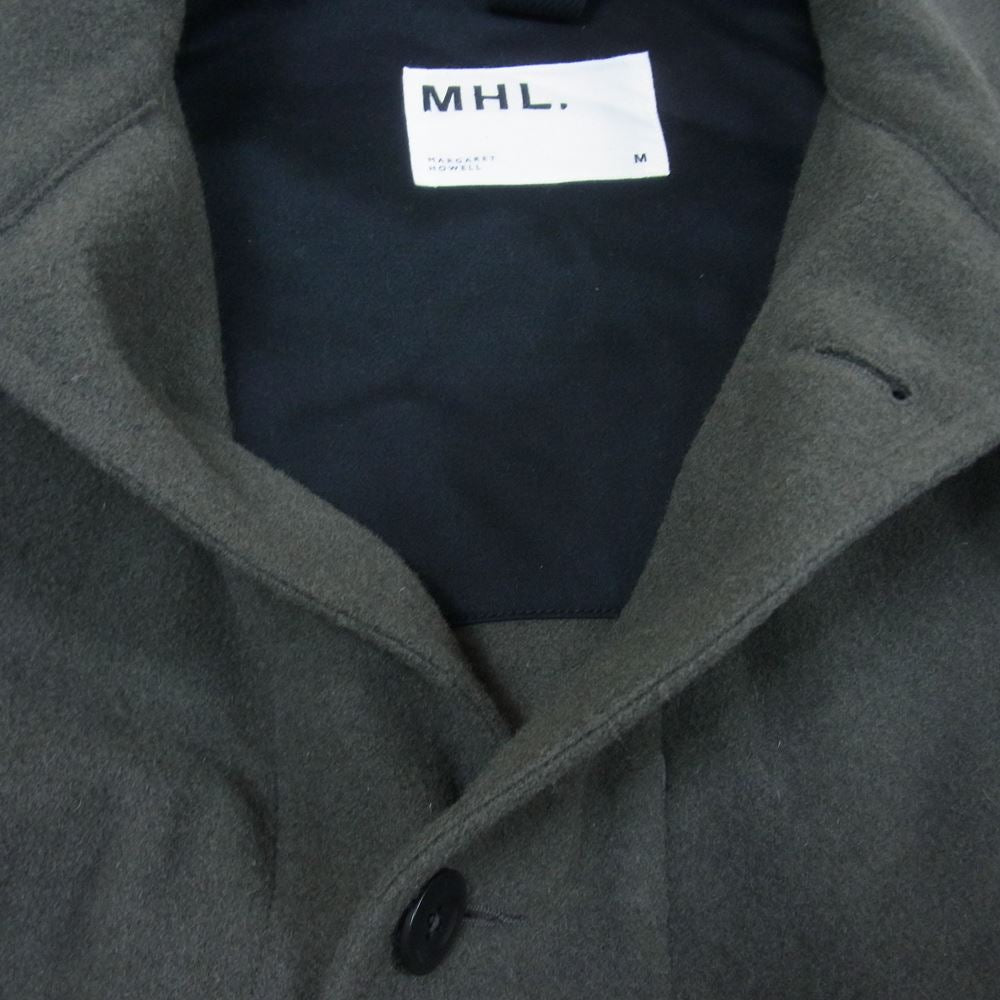 MARGARET HOWELL マーガレットハウエル 596-1225504 MHL FELTED SHETLAND WOOL ウール ジャケット チャコール系 M【中古】