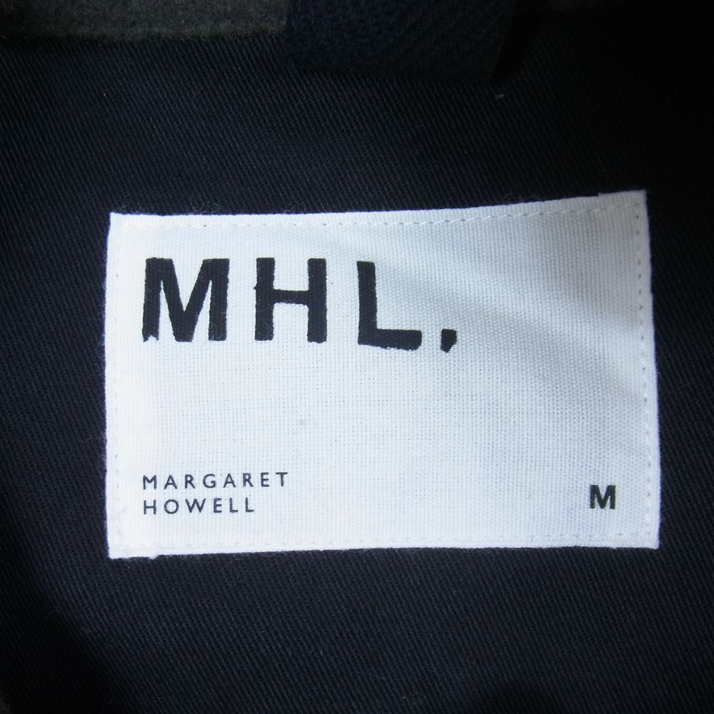 MARGARET HOWELL マーガレットハウエル 596-1225504 MHL FELTED SHETLAND WOOL ウール ジャケット チャコール系 M【中古】