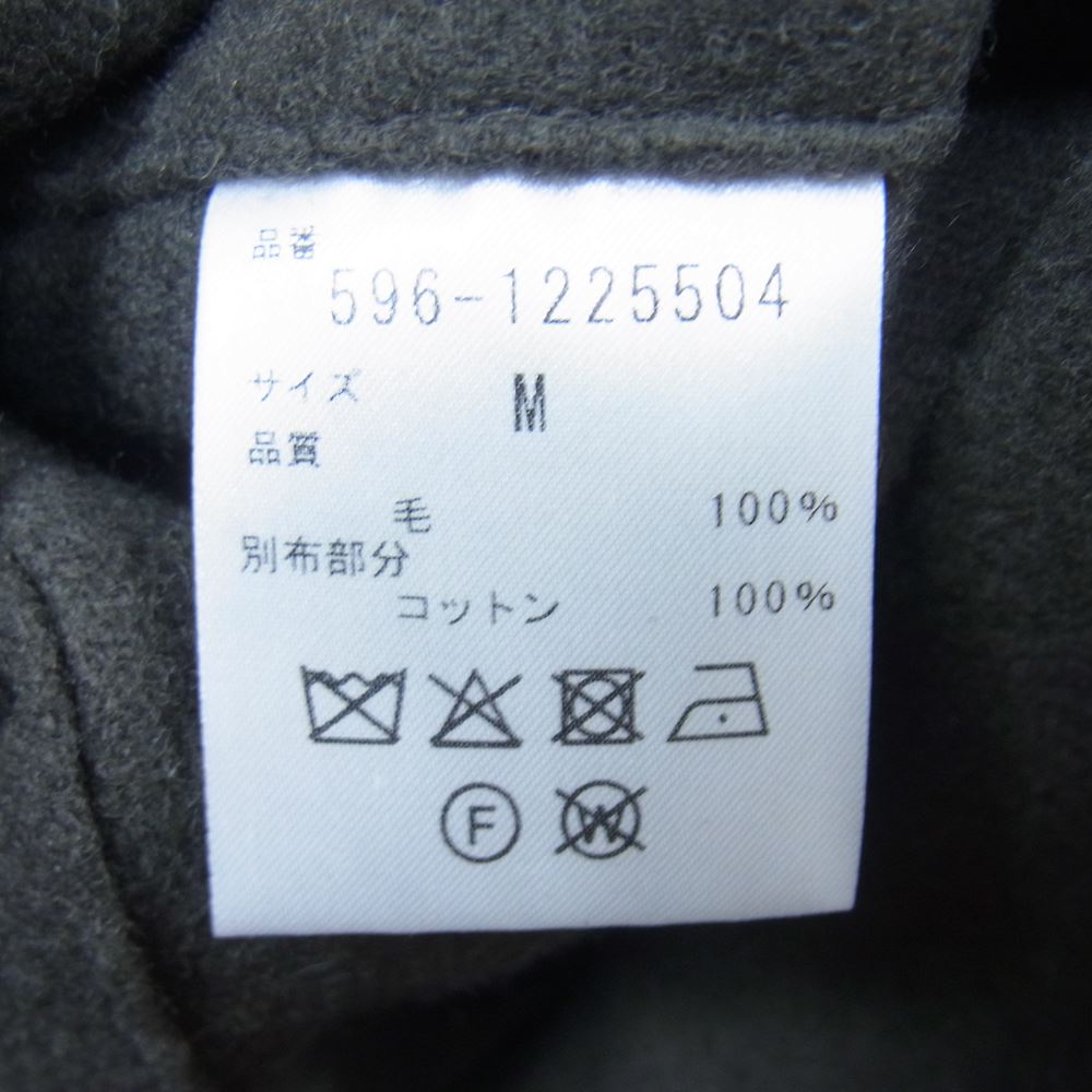 MARGARET HOWELL マーガレットハウエル 596-1225504 MHL FELTED SHETLAND WOOL ウール ジャケット チャコール系 M【中古】