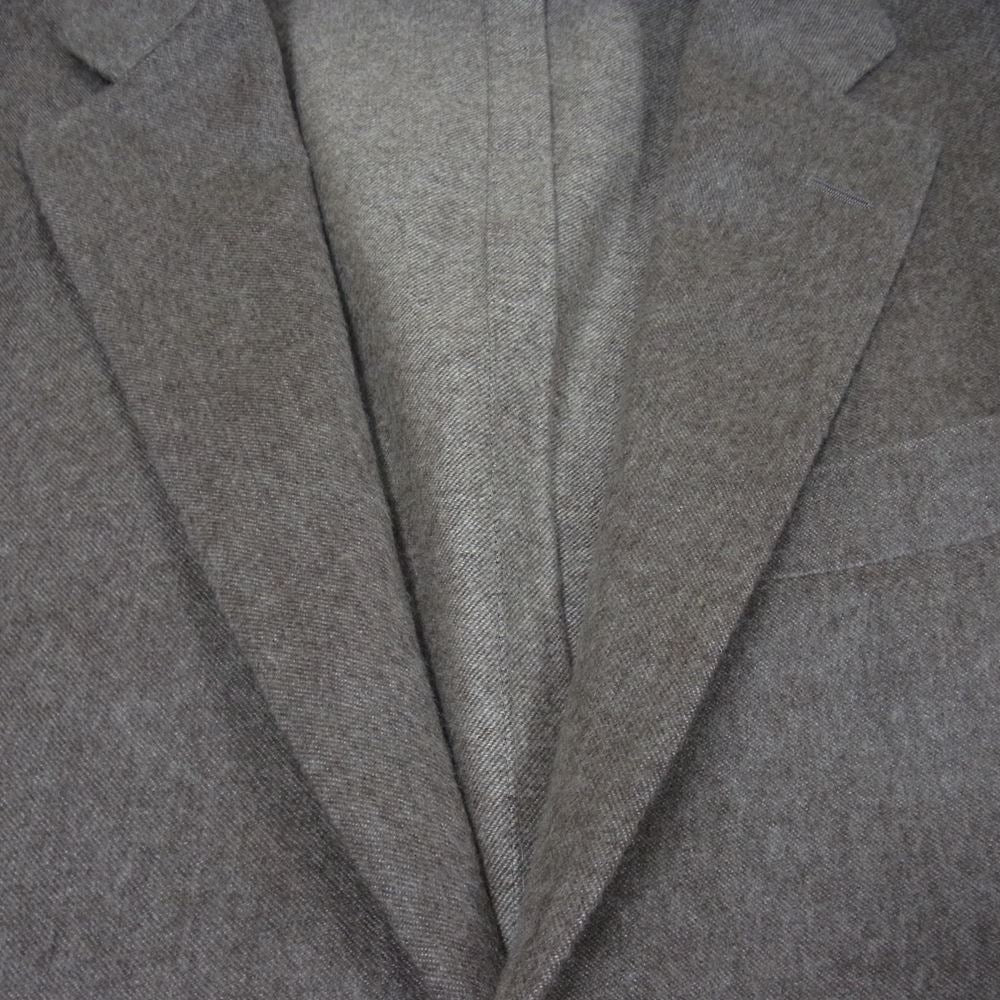 TOMORROWLAND トゥモローランド カシミア混 テーラード ジャケット ブラウン系 48【中古】